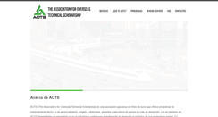 Desktop Screenshot of aots.org.py
