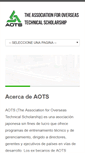 Mobile Screenshot of aots.org.py
